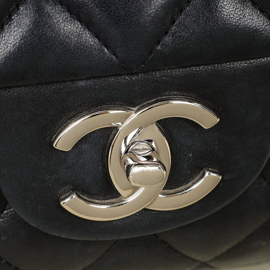 Chanel Black CC Classic Double Flap Maxi Bag-Chanel-THE CLOSET