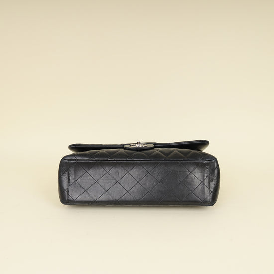 Chanel Black CC Classic Double Flap Maxi Bag-Chanel-THE CLOSET