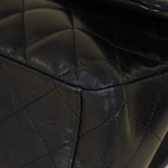 Chanel Black CC Classic Double Flap Maxi Bag-Chanel-THE CLOSET