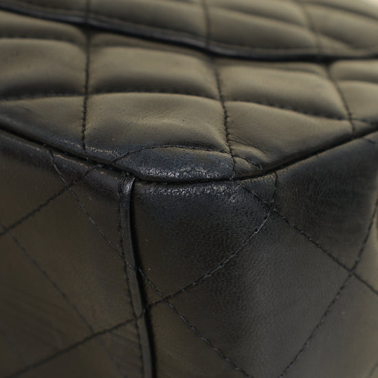 Chanel Black CC Classic Double Flap Maxi Bag-Chanel-THE CLOSET