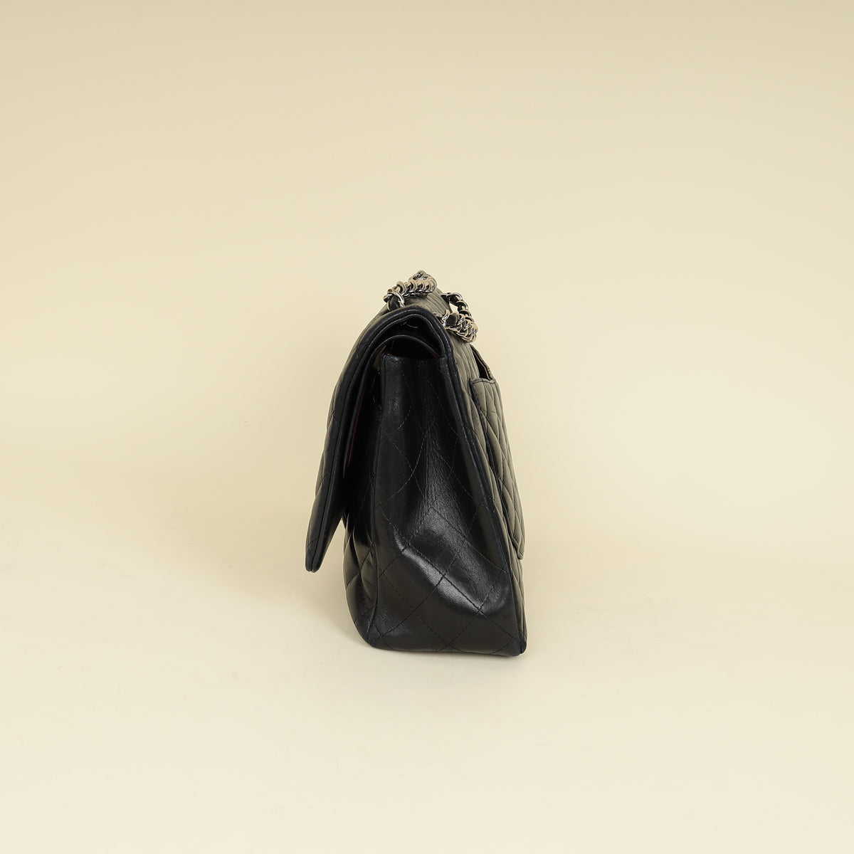 Chanel Black CC Classic Double Flap Maxi Bag-Chanel-THE CLOSET