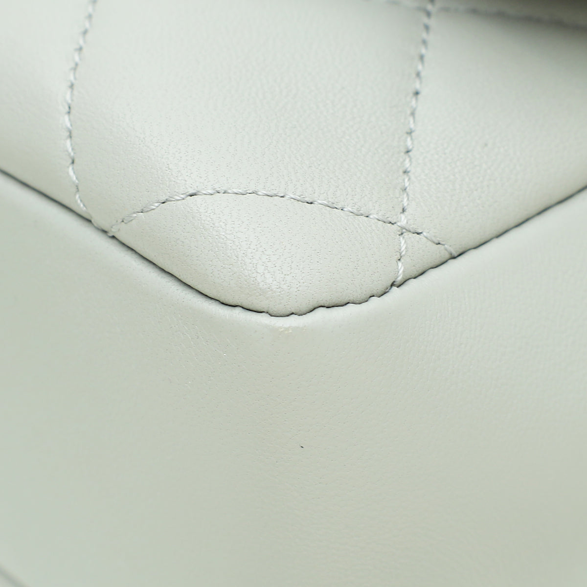 Chanel Grey CC Resin Bi-Color Chain Flap Bag
