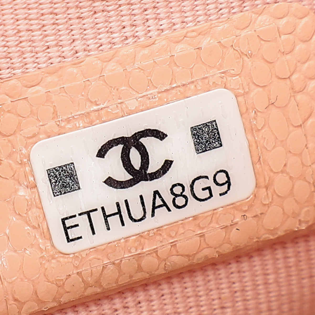 Chanel Pink CC Classic Large Zip Pouch