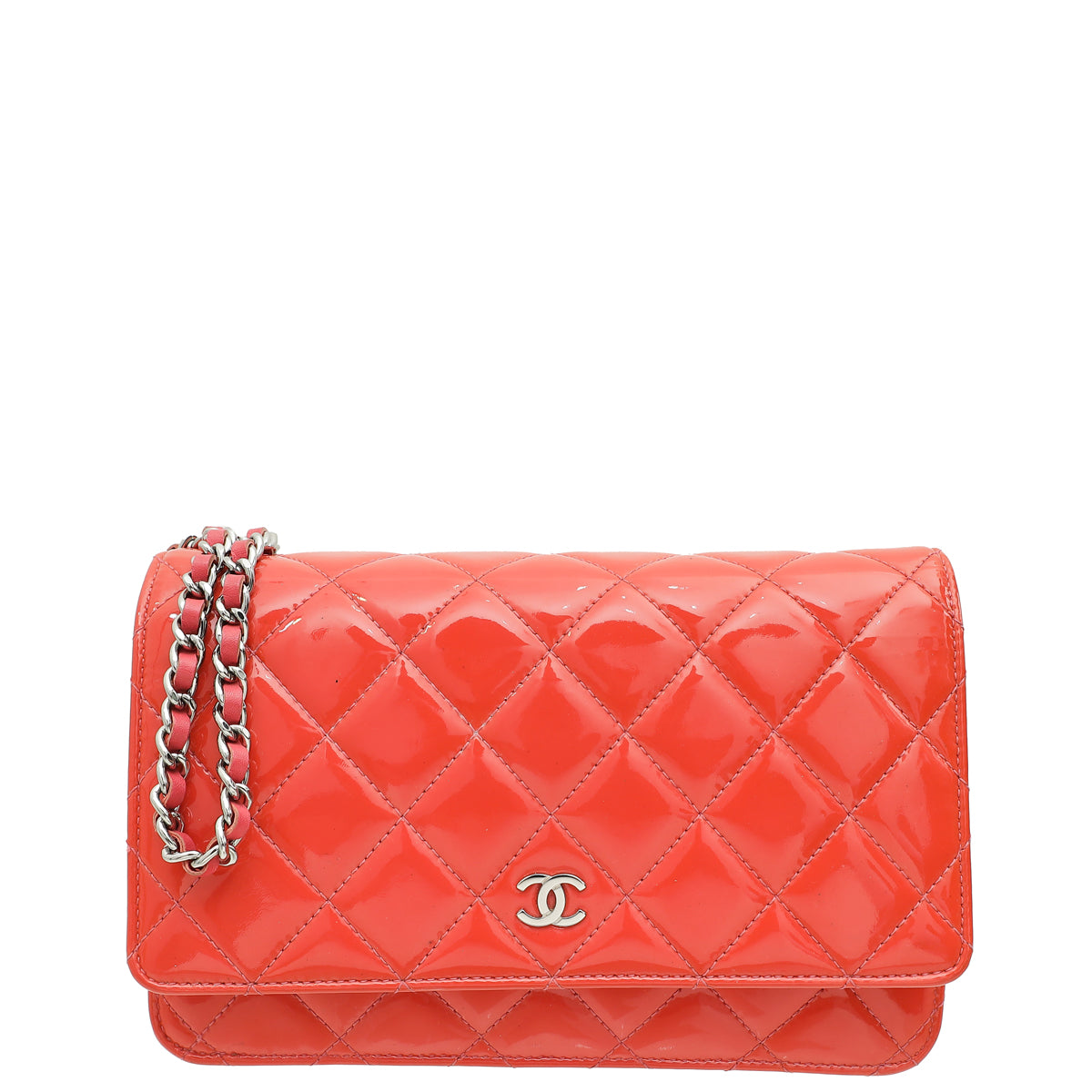 Chanel Bicolor CC Wallet On Chain-Chanel-THE CLOSET