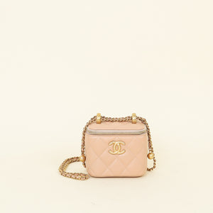 Chanel Nude Pearl Crush Vanity w/ Chain