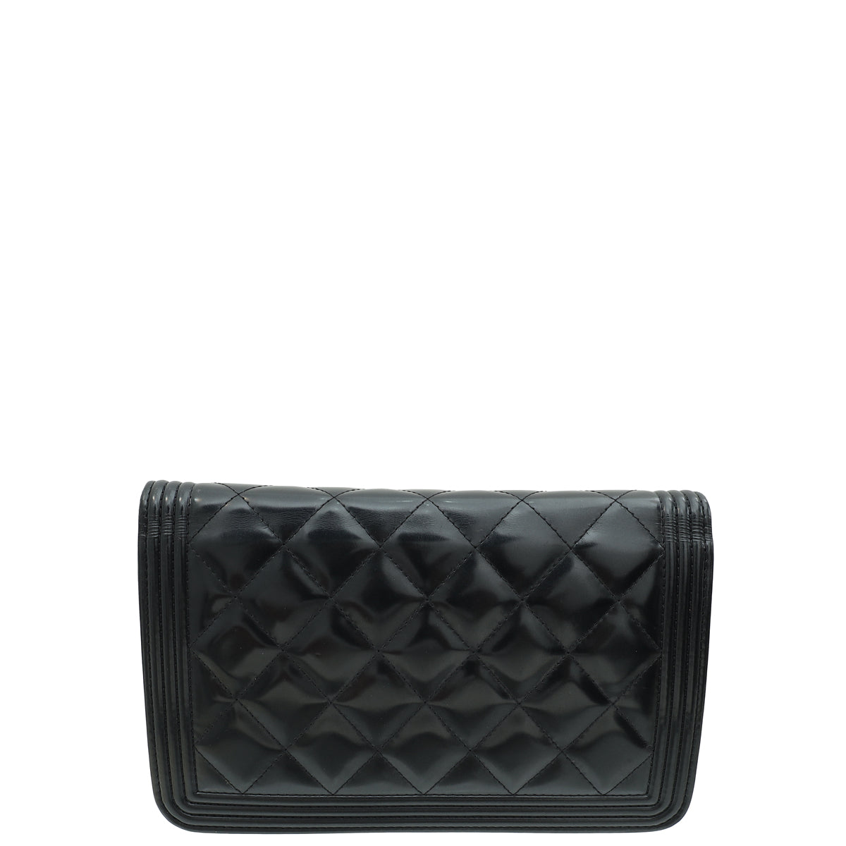 Chanel Black Le Boy Wallet On Chain