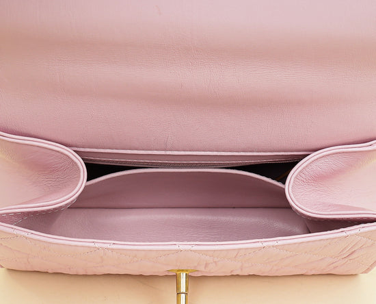 Chanel Lilac CC Wrapped Handle Small Bag-Chanel-THE CLOSET