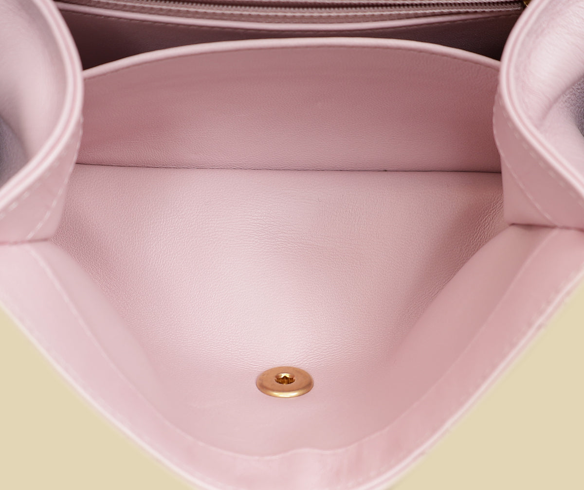 Chanel Lilac CC Wrapped Handle Small Bag-Chanel-THE CLOSET