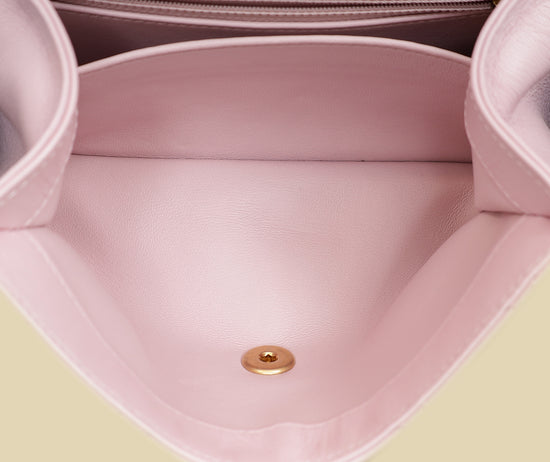 Chanel Lilac CC Wrapped Handle Small Bag-Chanel-THE CLOSET