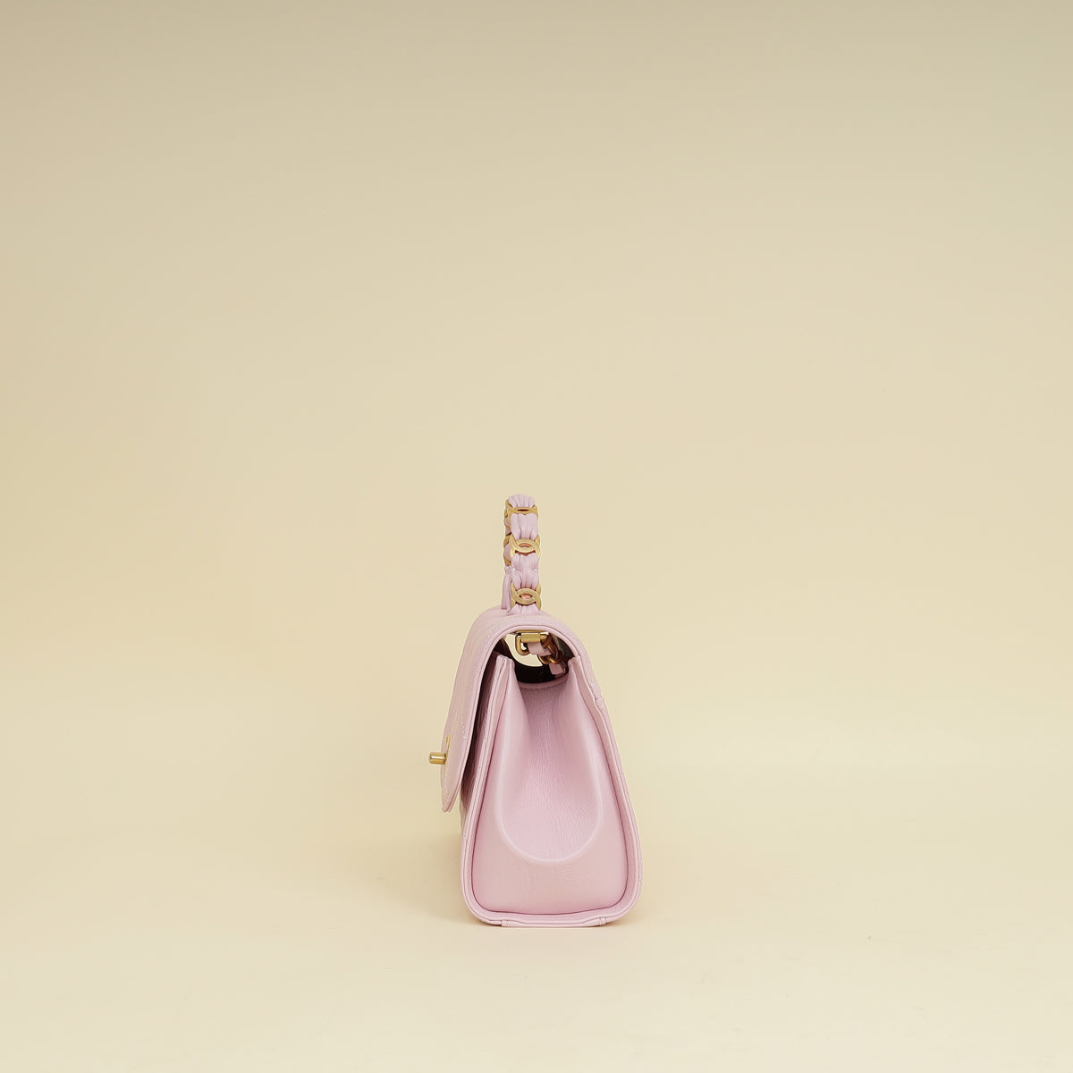 Chanel Lilac CC Wrapped Handle Small Bag-Chanel-THE CLOSET