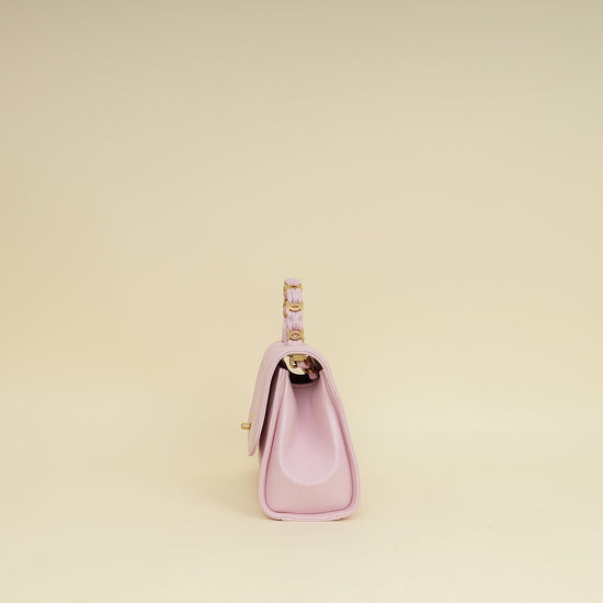 Chanel Lilac CC Wrapped Handle Small Bag-Chanel-THE CLOSET
