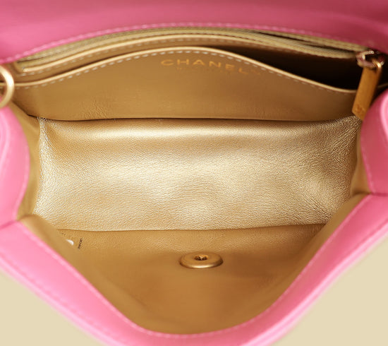 Chanel Pink CC Coco Crush Mini Flap Bag-Chanel-THE CLOSET
