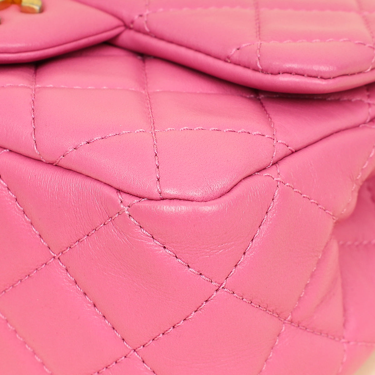 Chanel Pink CC Coco Crush Mini Flap Bag-Chanel-THE CLOSET