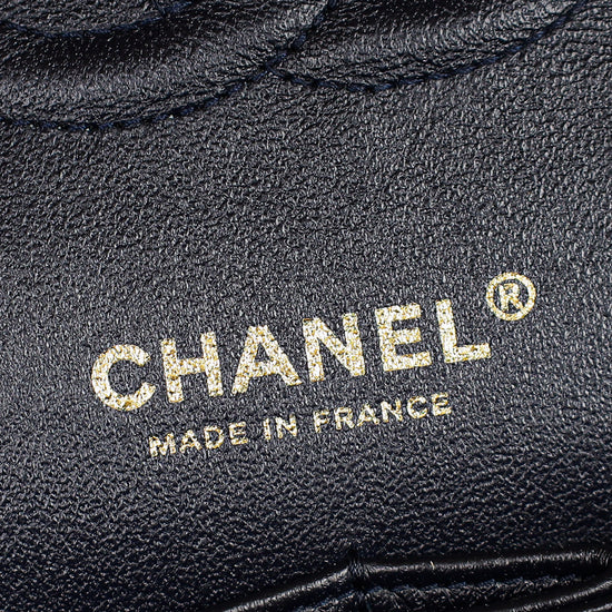 Chanel Indigo Blue CC Classic Double Flap Medium Bag-Chanel-THE CLOSET