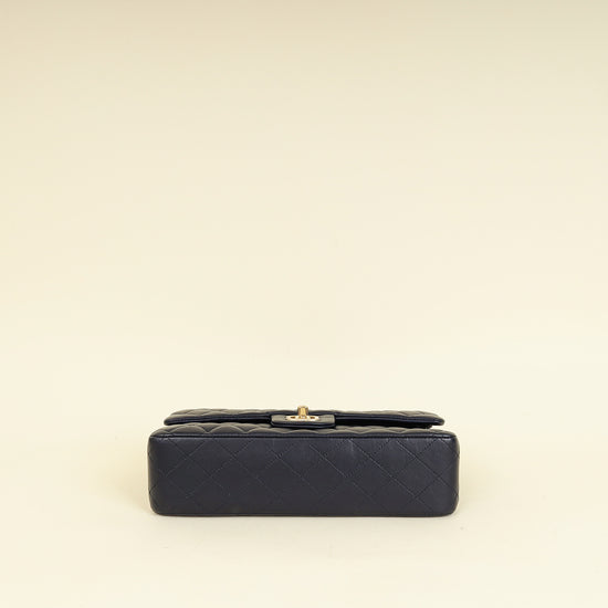 Chanel Indigo Blue CC Classic Double Flap Medium Bag-Chanel-THE CLOSET