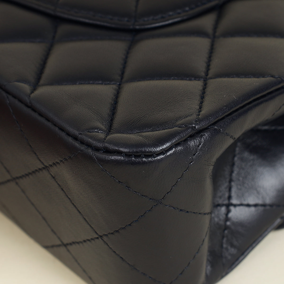 Chanel Indigo Blue CC Classic Double Flap Medium Bag-Chanel-THE CLOSET