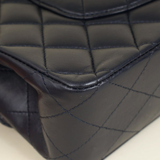 Chanel Indigo Blue CC Classic Double Flap Medium Bag-Chanel-THE CLOSET