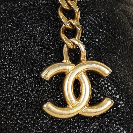 Chanel Black CC Micro Vanity Case with Chain Bag-Chanel-THE CLOSET