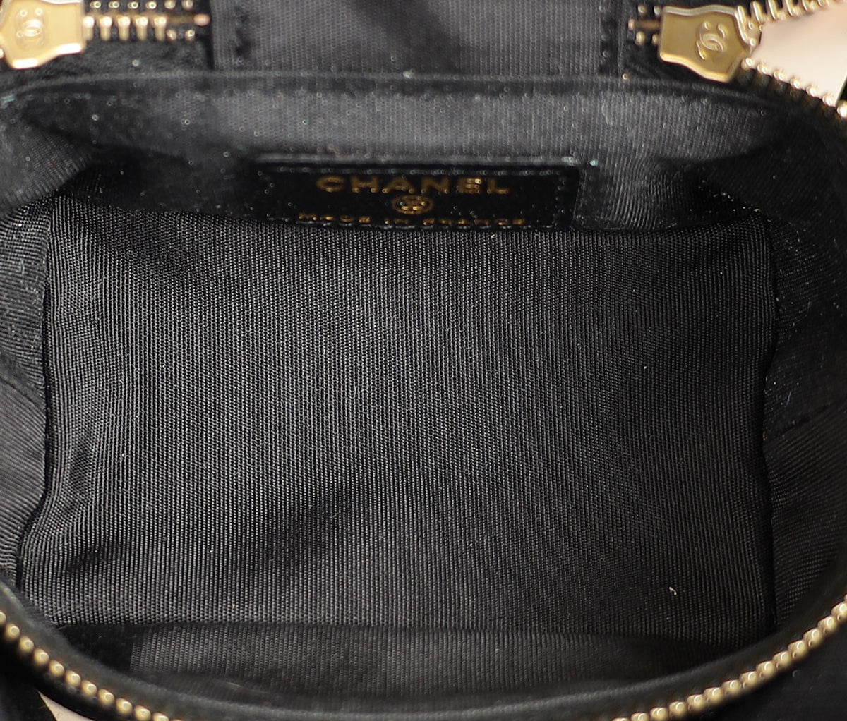 Chanel Black CC Micro Vanity Case with Chain Bag-Chanel-THE CLOSET