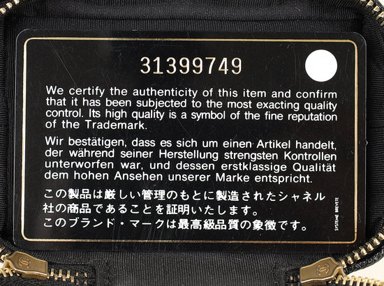 Chanel Black CC Micro Vanity Case with Chain Bag-Chanel-THE CLOSET