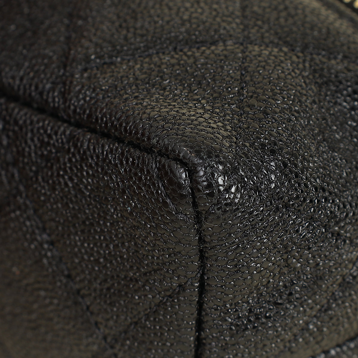 Chanel Black CC Micro Vanity Case with Chain Bag-Chanel-THE CLOSET