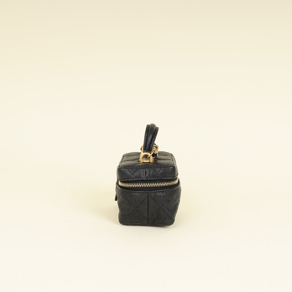 Chanel Black CC Micro Vanity Case with Chain Bag-Chanel-THE CLOSET