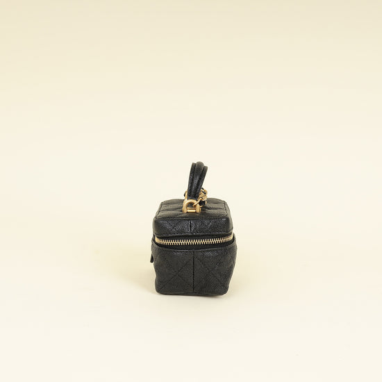 Chanel Black CC Micro Vanity Case with Chain Bag-Chanel-THE CLOSET
