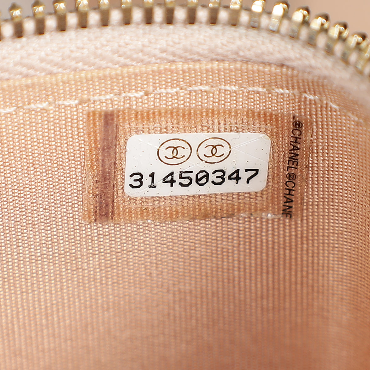 Chanel Nude CC Top Handle Mini Vanity Bag