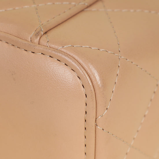 Chanel Nude CC Top Handle Mini Vanity Bag