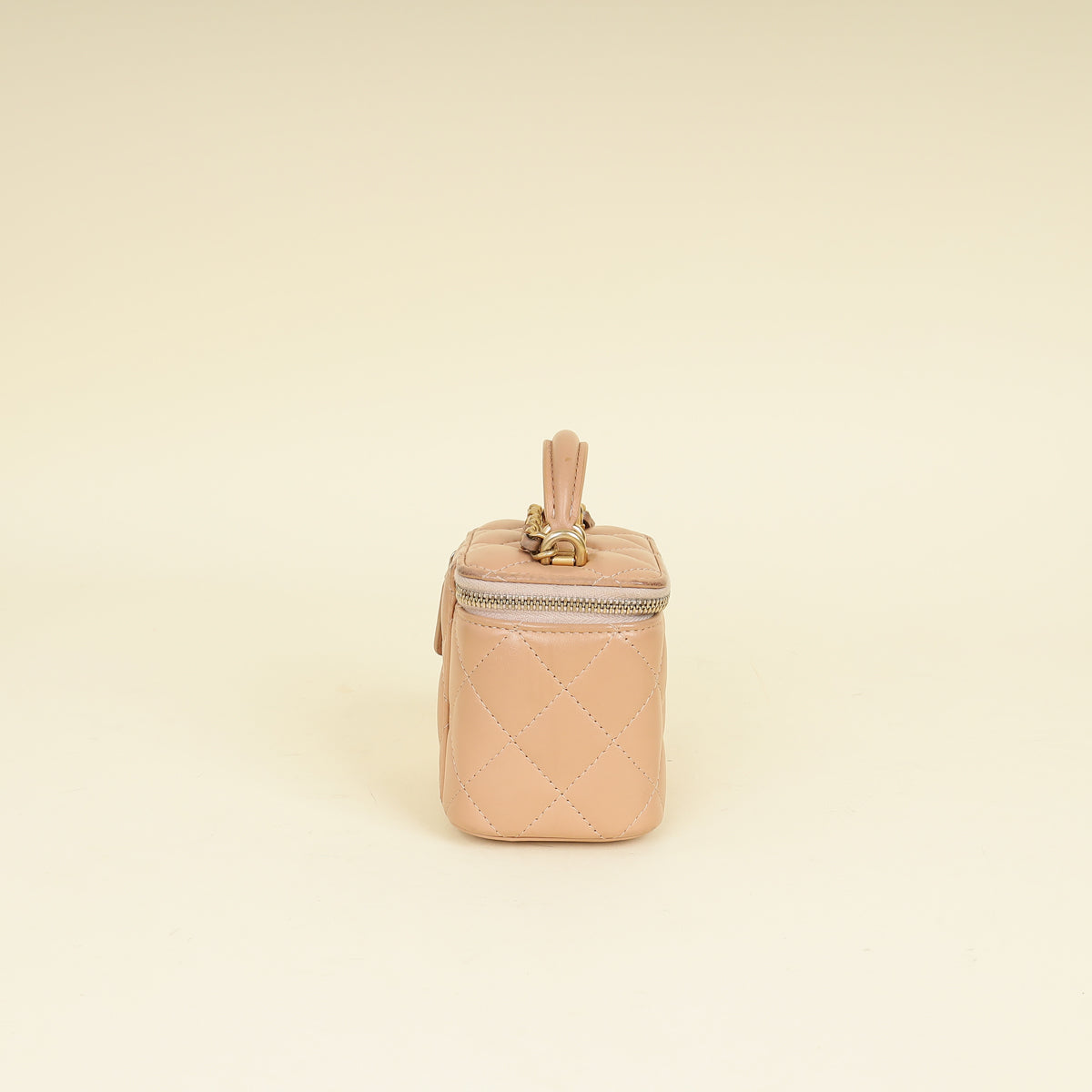 Chanel Nude CC Top Handle Mini Vanity Bag