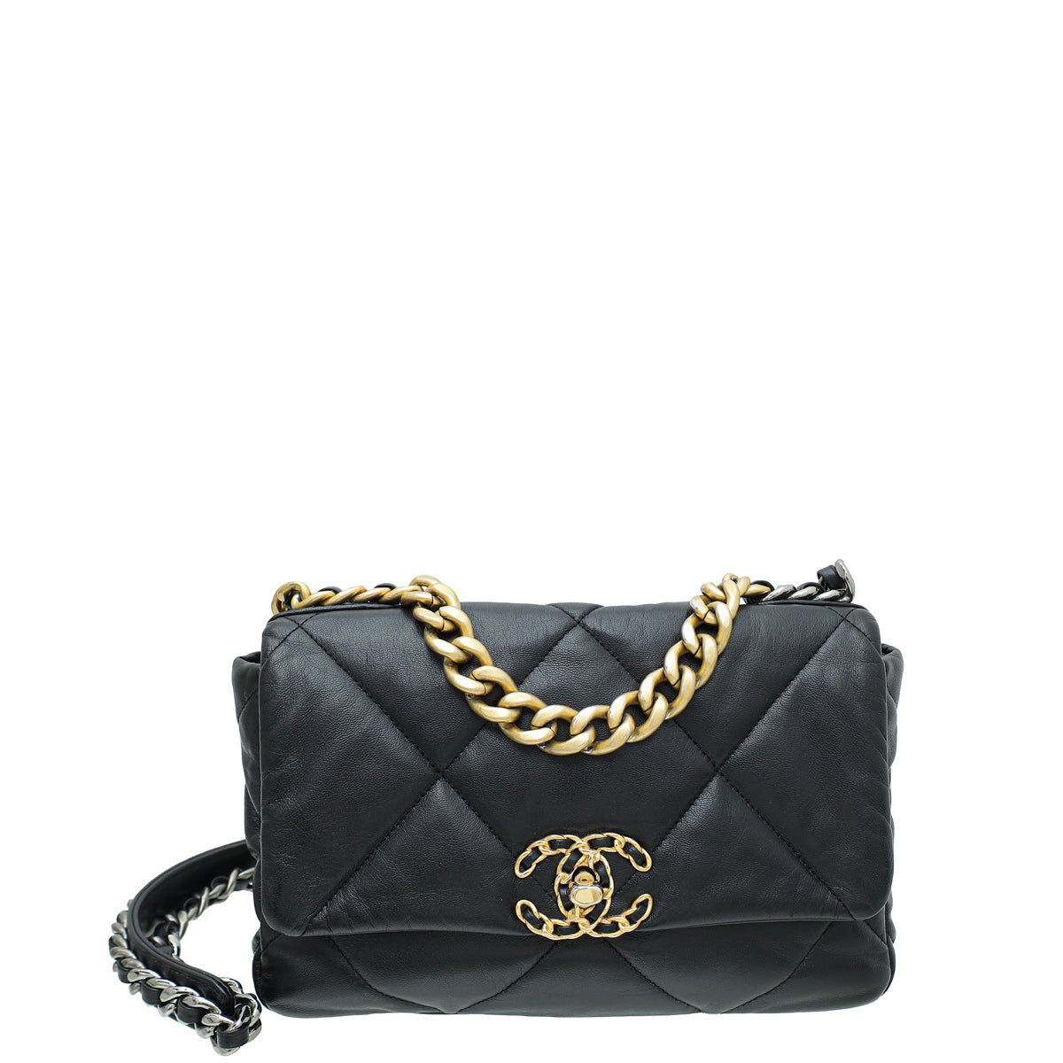 Chanel Black CC 19 Small Bag-Chanel-THE CLOSET