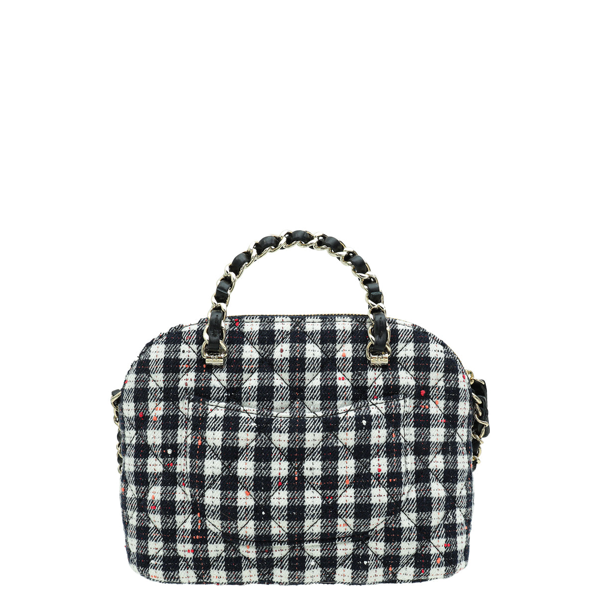 Chanel Multicolor Wool Tweed Chain Top Handle Bag-Chanel-THE CLOSET