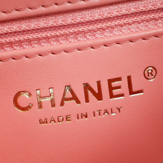 Chanel Coral Pink Mini Kelly Bag