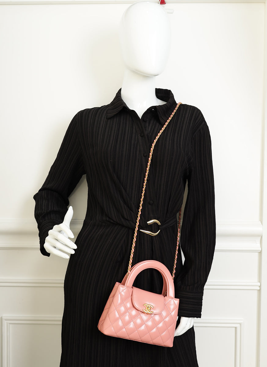 Chanel Coral Pink Mini Kelly Bag