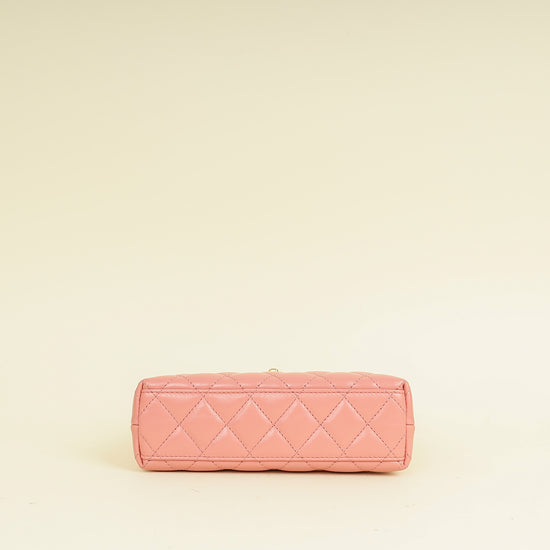 Chanel Coral Pink Mini Kelly Bag