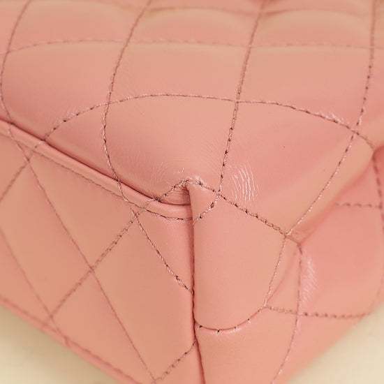 Chanel Coral Pink Mini Kelly Bag