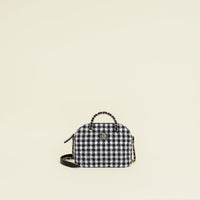 Chanel Multicolor Wool Tweed Chain Top Handle Bag