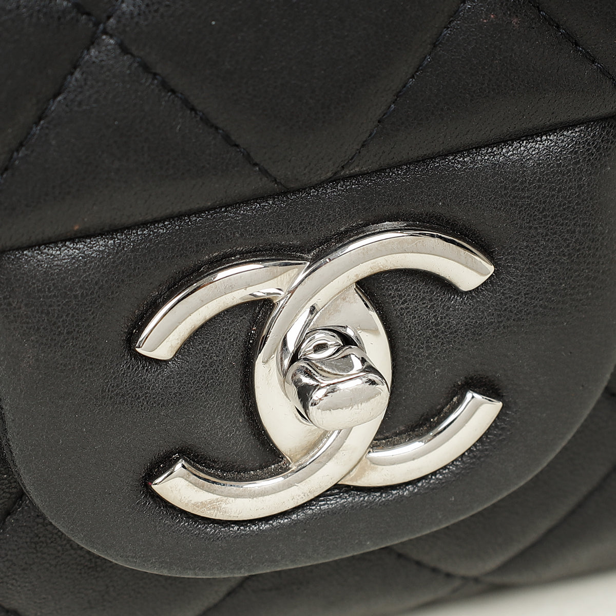 Chanel Black CC Classic Double Flap Maxi Bag