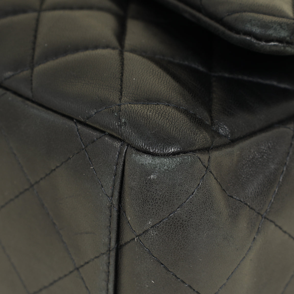 Chanel Black CC Classic Double Flap Maxi Bag