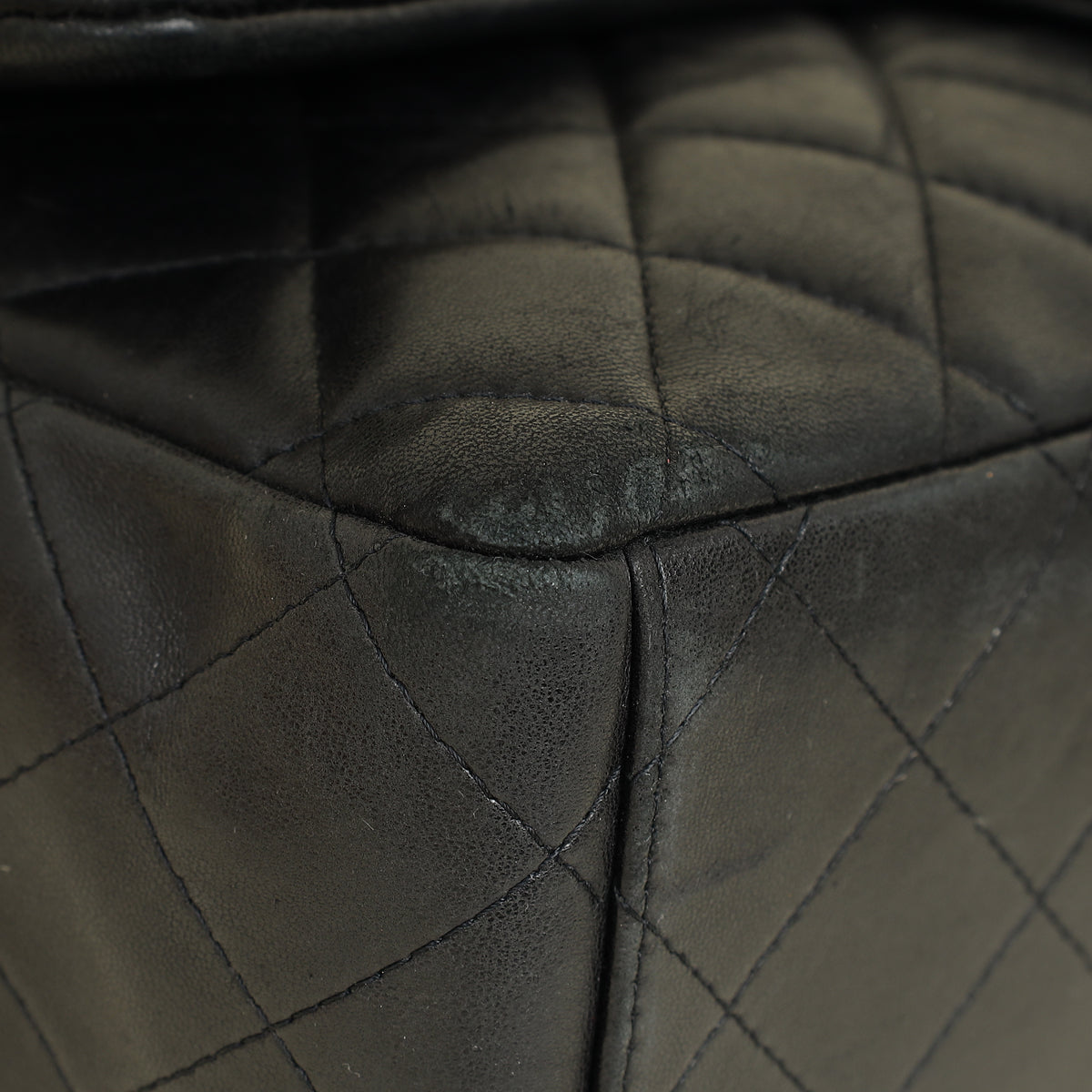 Chanel Black CC Classic Double Flap Maxi Bag