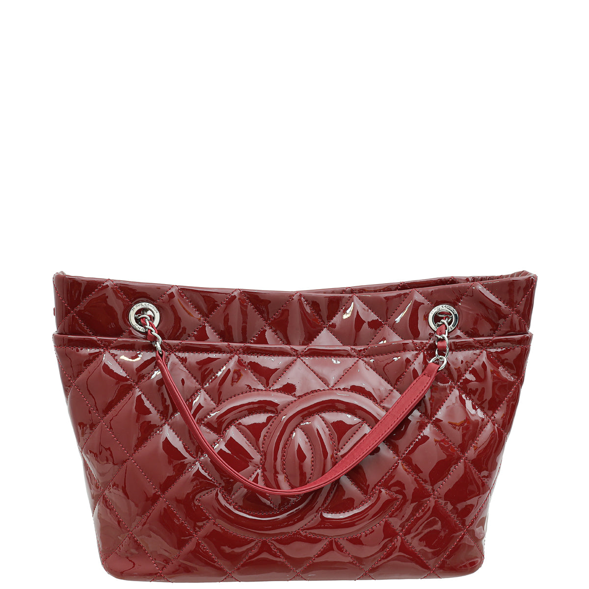 Chanel Red Timeless CC Tote Bag-Chanel-THE CLOSET