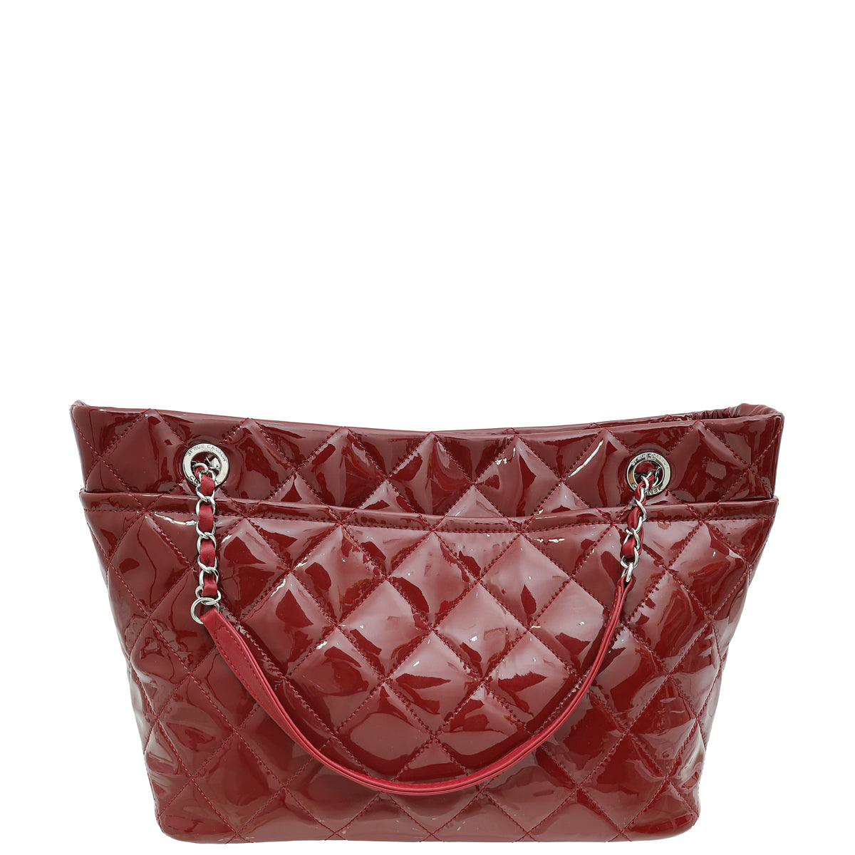 Chanel Red Timeless CC Tote Bag-Chanel-THE CLOSET