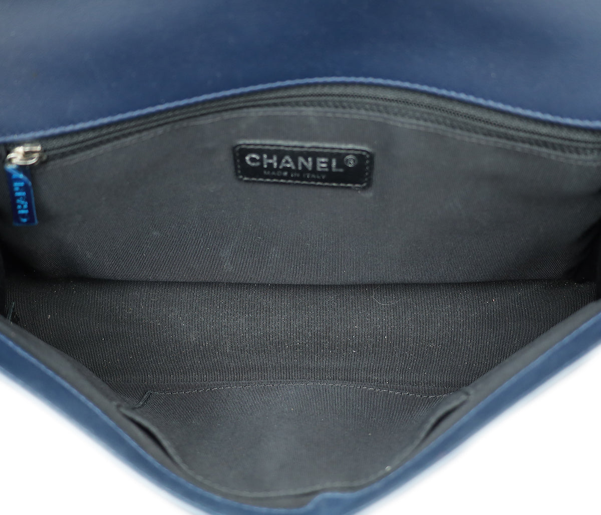 Chanel Navy Blue Le Boy New Medium Bag