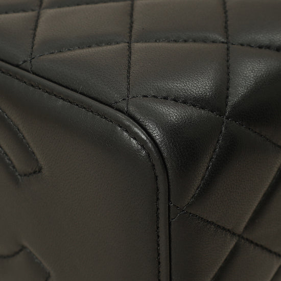 Chanel Black CC Top Handle Vanity Small Case-Chanel-THE CLOSET