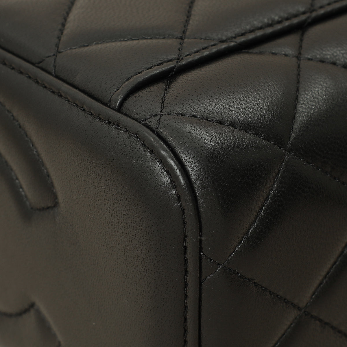 Chanel Black CC Top Handle Vanity Small Case-Chanel-THE CLOSET