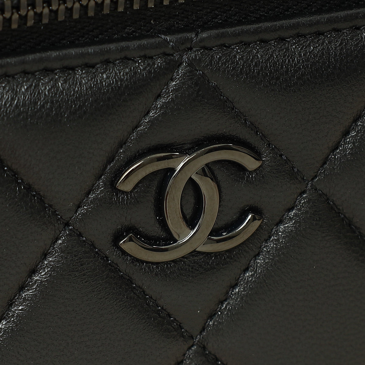 Chanel Black CC Top Handle Vanity Small Case-Chanel-THE CLOSET