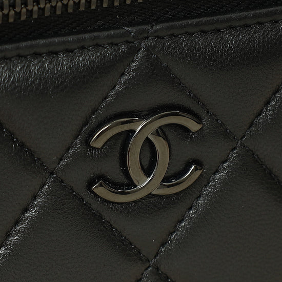 Chanel Black CC Top Handle Vanity Small Case-Chanel-THE CLOSET