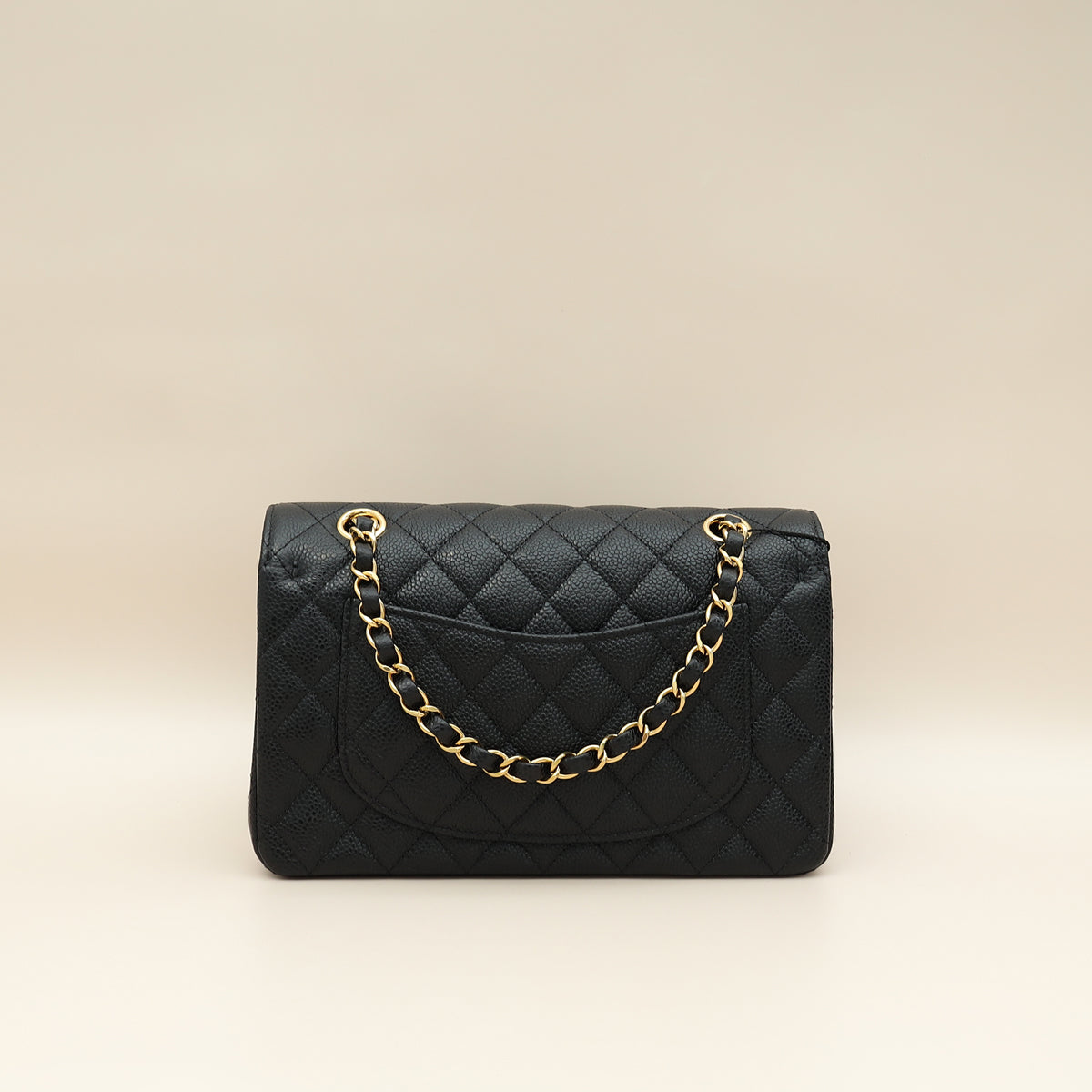Chanel Black CC Classic Double Flap Small Bag