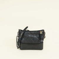 Chanel Black Gabrielle Hobo Medium Bag