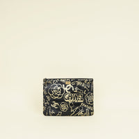 Chanel Bicolor Graffiti 2.55 Large Crocodile Reissue Cosmetic Case
